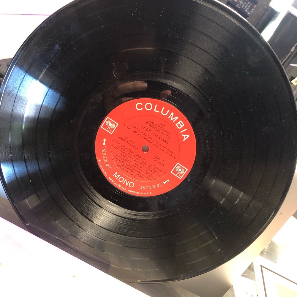 Columbia Peace Christmas vinyl record